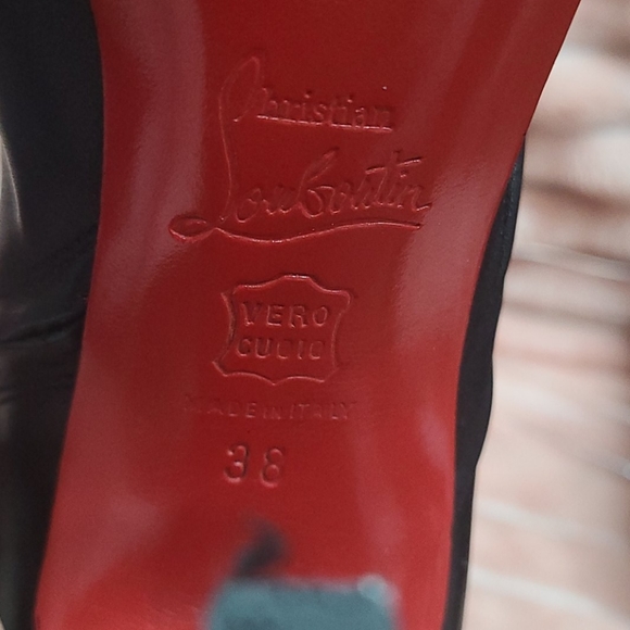 CHRISTIAN LOUBOUTIN VINTAGE BOOTIES - Picture 5 of 9